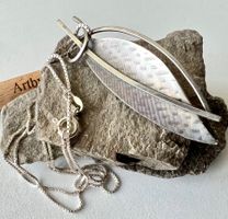 Kordes & Lichtenfels Silber800  Brosche & Anhänger Kette925