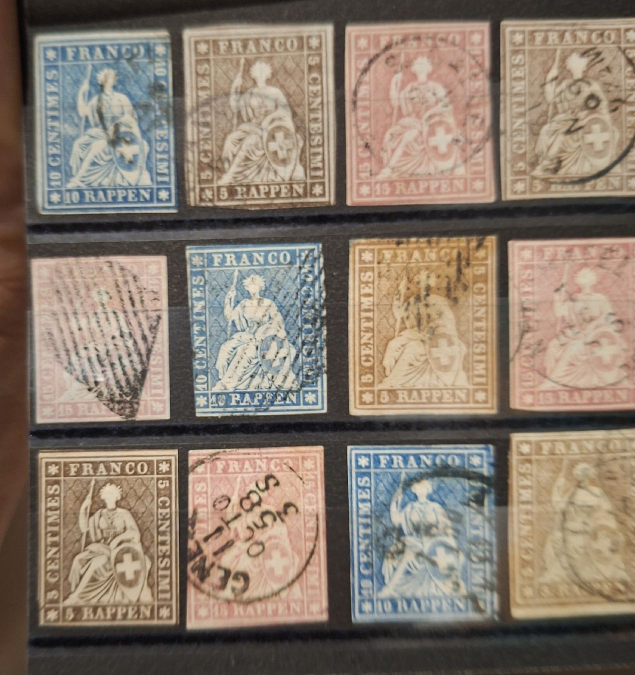 Tutti i francobolli: Strubellot 21Stk. div – Usato da Balgach venduto da SIMEON27 1