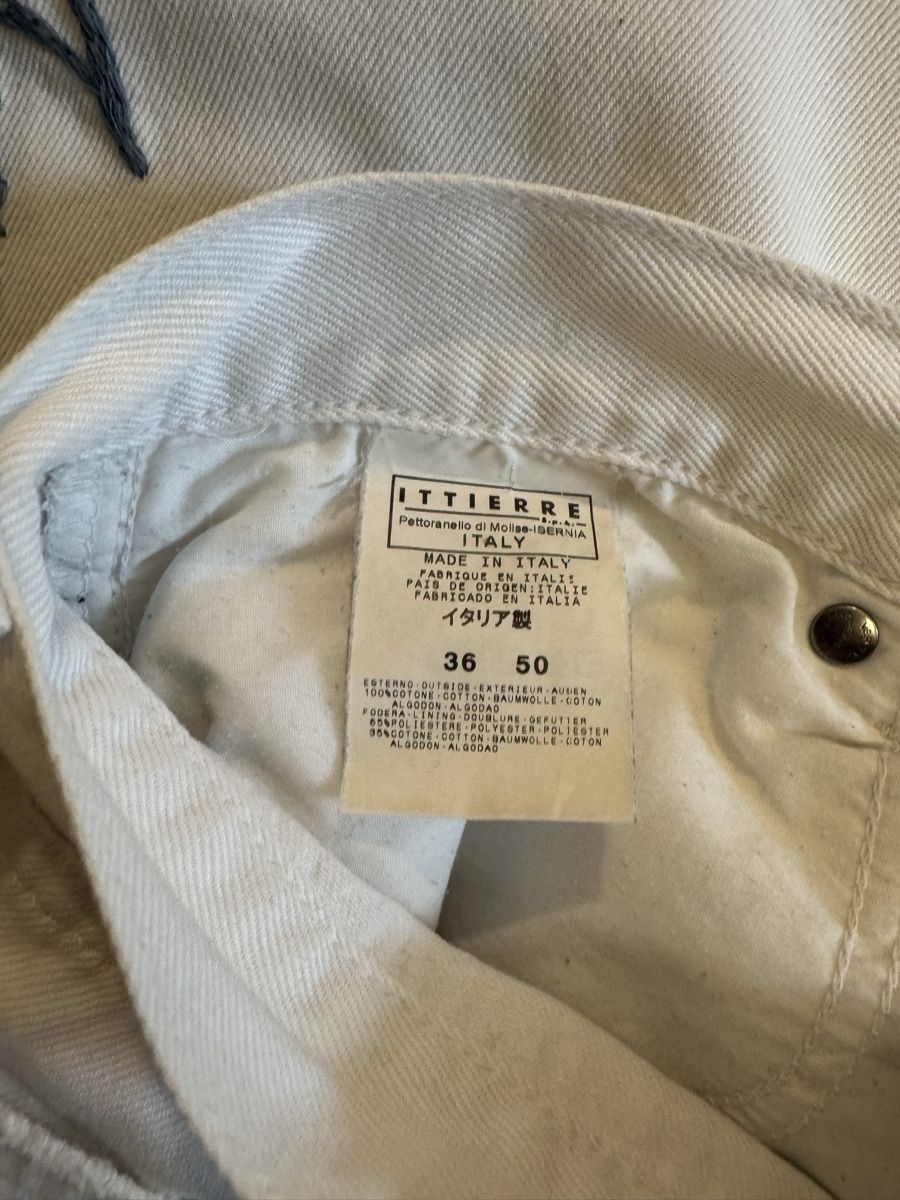 Versace Jeans: Jeans Versace Jeans Couture weiss – Usato da Bern venduto da Mancini 6