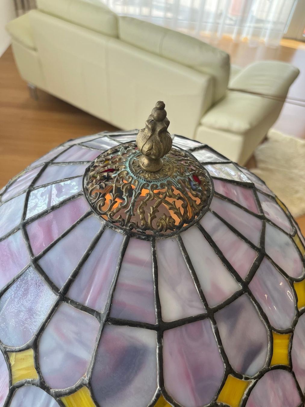 Lampade: Wunderschöne Tiffany-Stil Tischlampe – Usato da Klingnau venduto da Umweltklinik 2