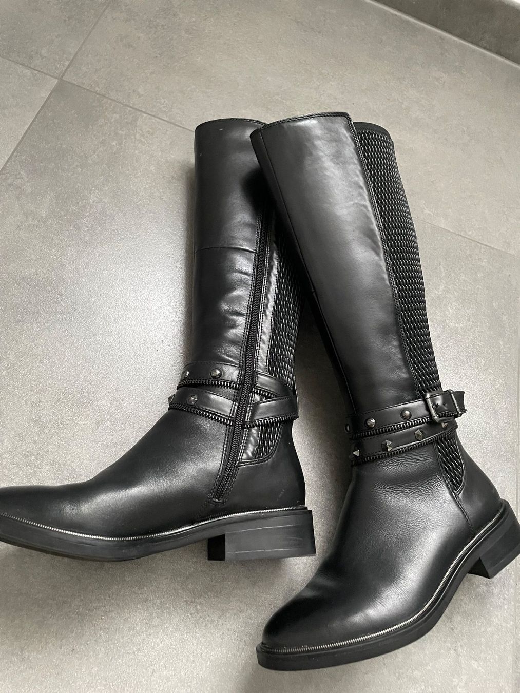 Tamaris Scarpe da donna: Tamaris Stiefel, Leder schwarz, Grösse 37 – Nuovo (secondo la descrizione) da Neftenbach venduto da RIB123456 4