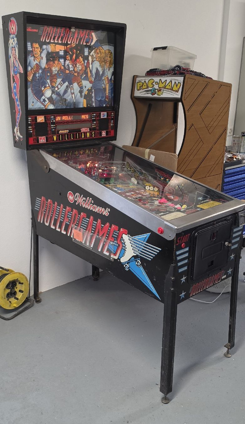 Williams Flippers: flipper rollergames – D'occasion à Eschert par SoS_Tilt_and_Co 2