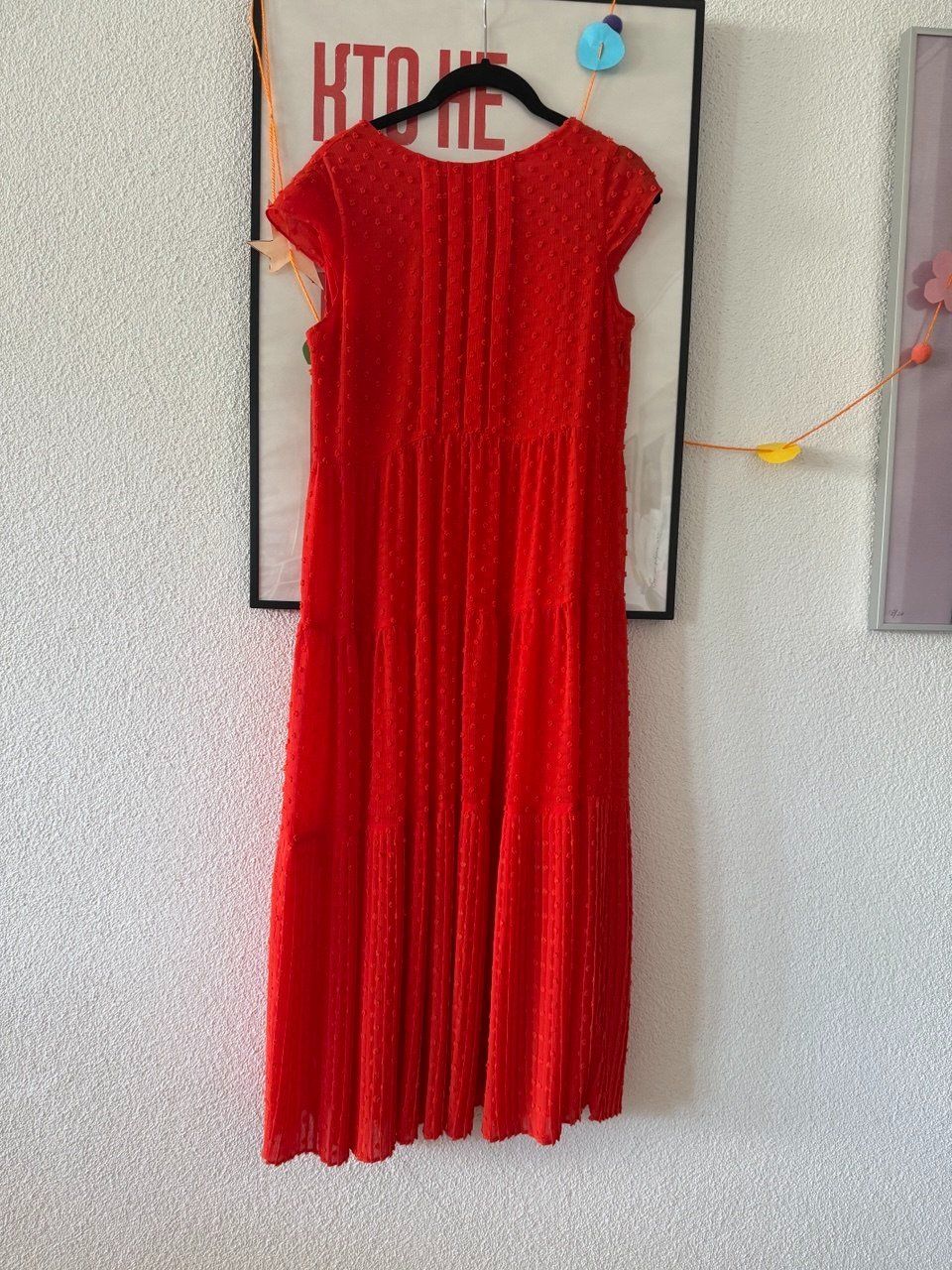 Maje Vestiti: Gorgeous red Maje midi dress, size 2 – Usato da Zürich venduto da futurmutur