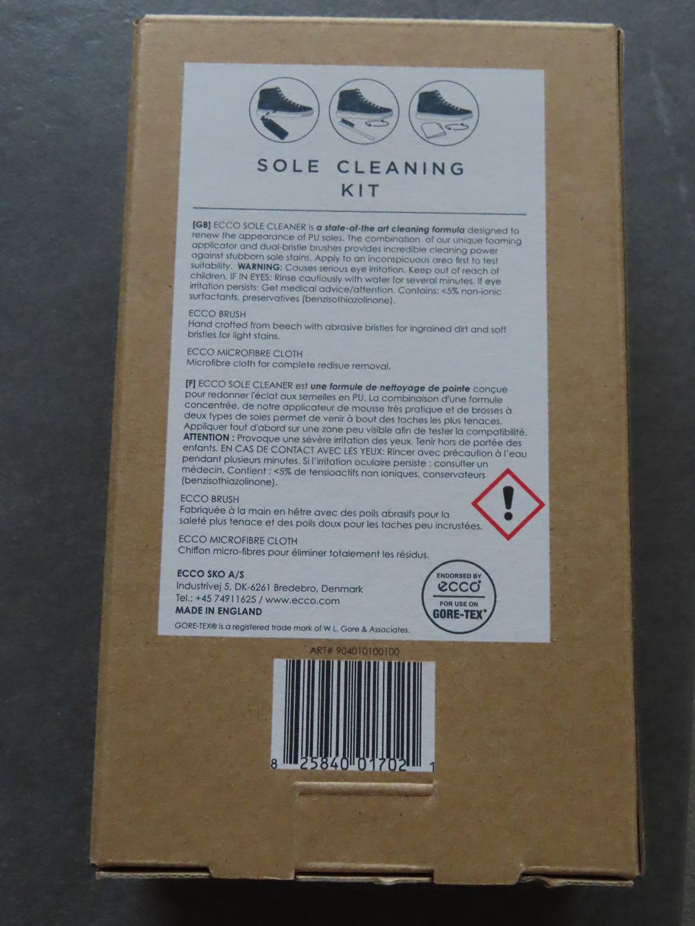 Pflegeprodukte: ECCO Schuhputz-/Pflege-Set ***NEU/unbenutzt*** – Neu und originalverpackt aus Wallenried von Asyano 2