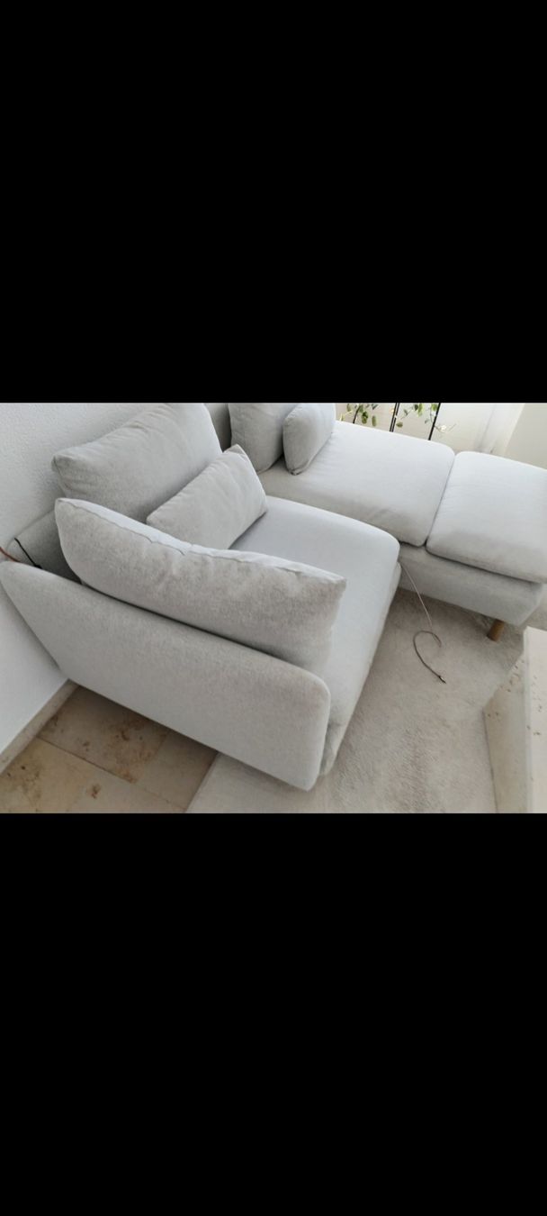 Ikea Divani: Söderhamn Ecksofa BEZUG Gunnared Beige – Usato da Sursee venduto da Cynthia7889 3