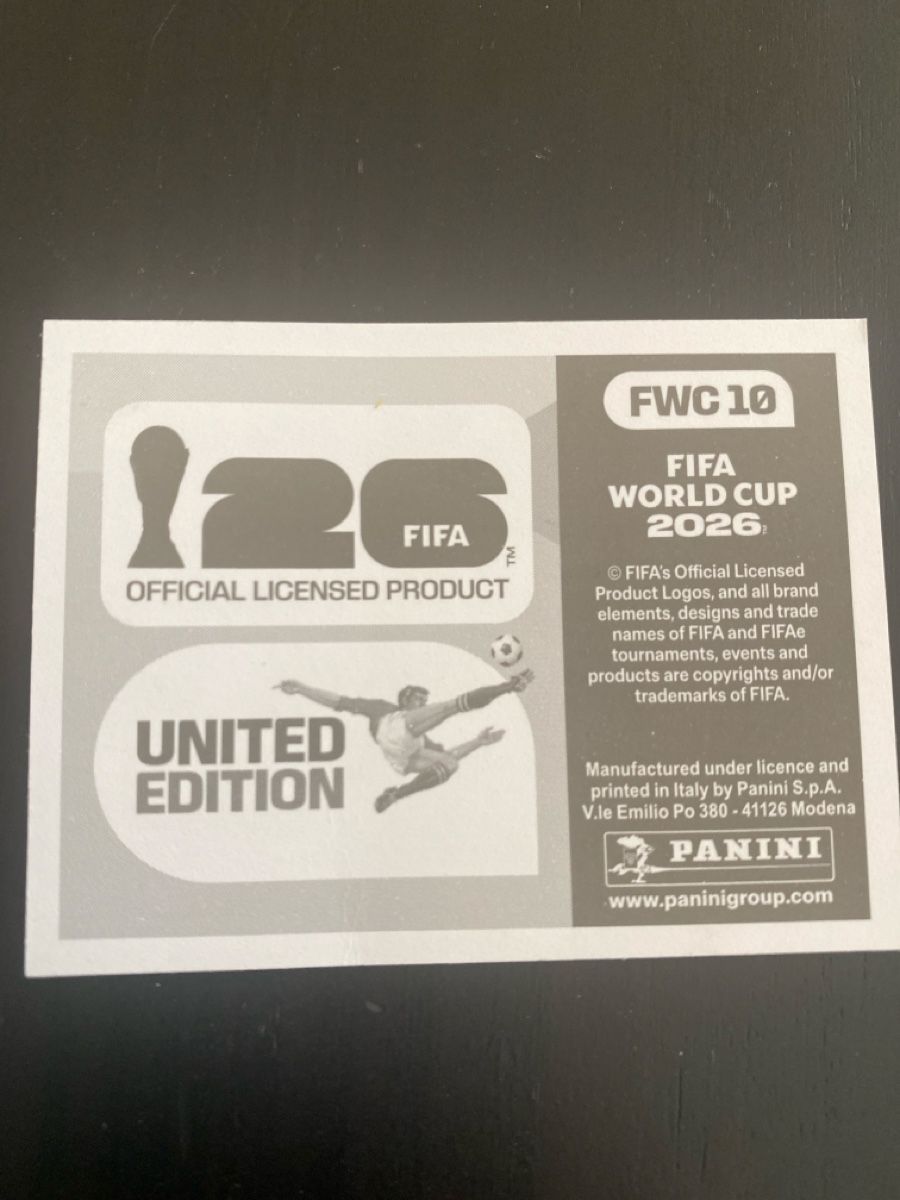 Panini Sammelbilder & Trading cards: FWC 10 PANINI Sticker – Gebraucht aus Baden von Dunkelheit 1