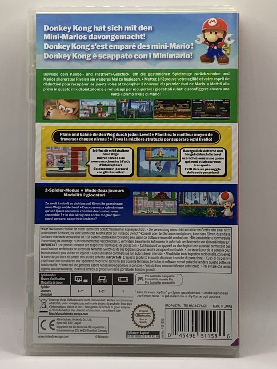 Nintendo Giochi: Nintendo Switch - Mario vs Donkey Kong – Usato da Ostermundigen venduto da RG-Collector 1