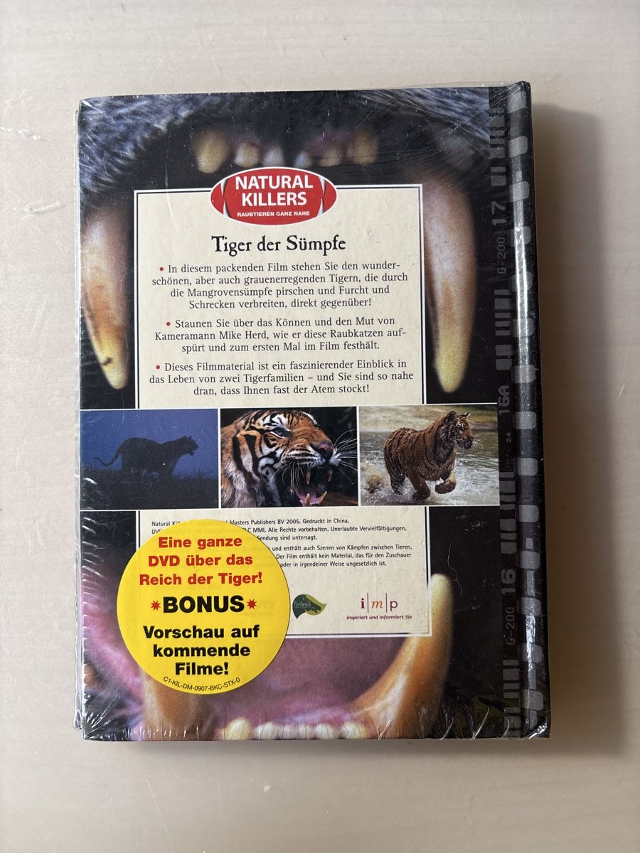 Tutti i DVDs: Tiger der Sümpfe – Nuovo e nell'imballaggio originale da Ruswil venduto da Slivio_ 1