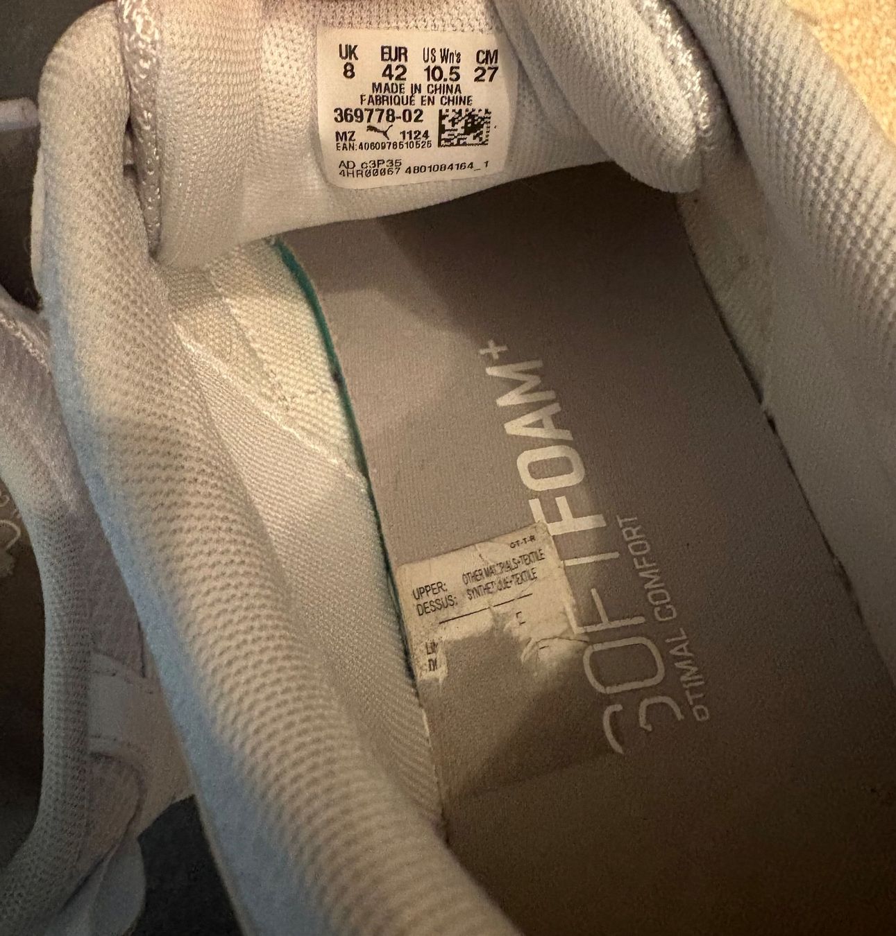 Puma Herrenschuhe: Puma Sneaker weiss – Gebraucht aus Küssnacht am Rigi von Wir-3 4