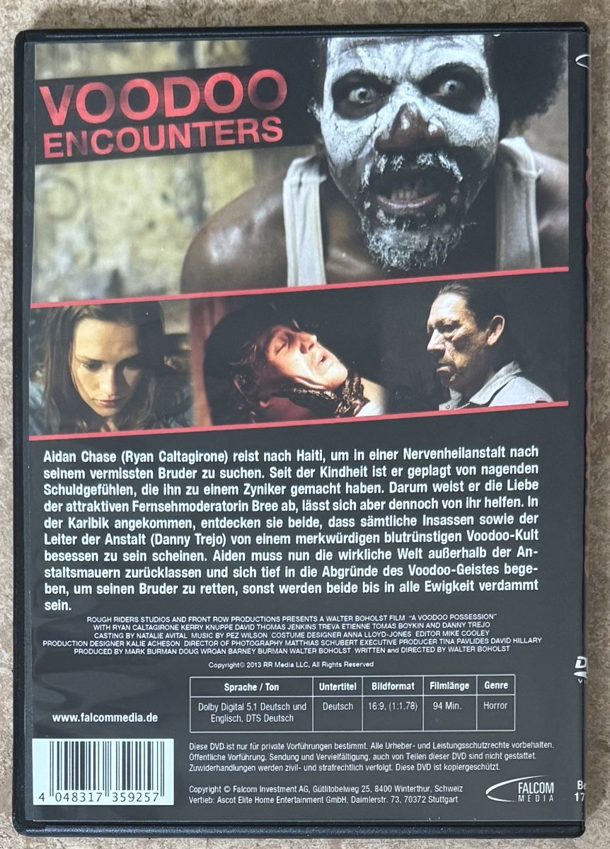 Tutti i DVDs: VOODOO ENCOUNTERS – Nuovo (secondo la descrizione) da Dietikon venduto da AndreaSch01 1