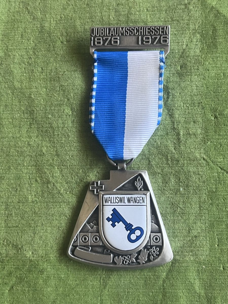 Medaglie: Schützenmedaille Walliswil Wangen – Usato da Itingen venduto da Bebbi6569