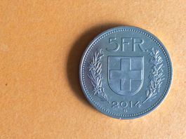 5 francs  2014  Jolie