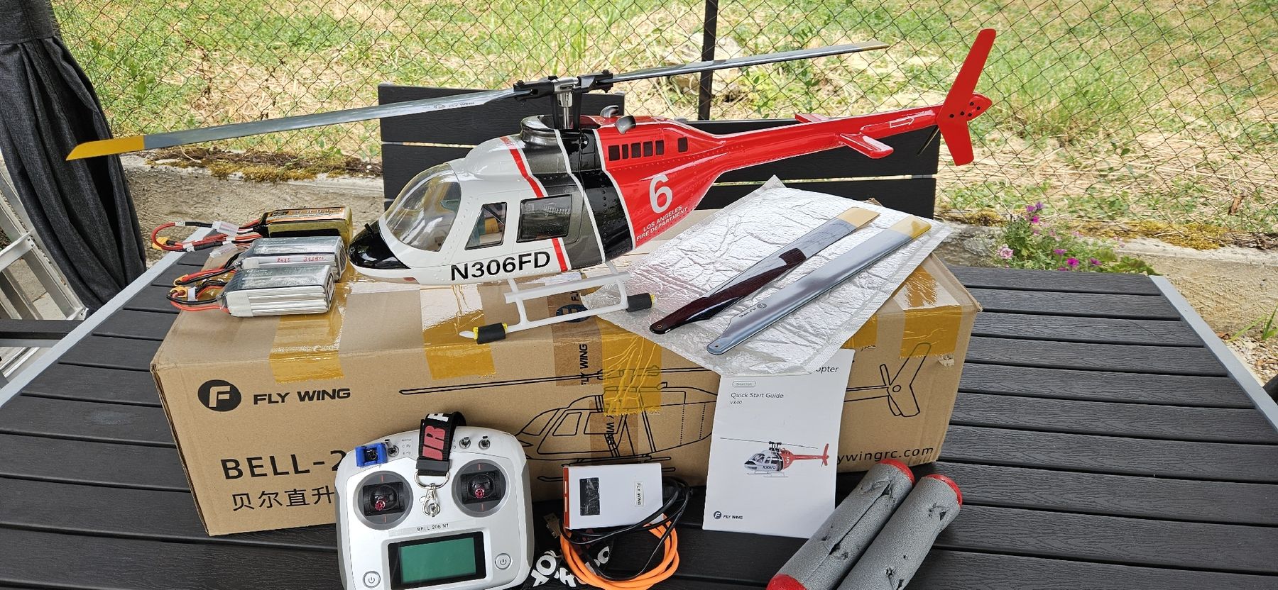 Modellismo RC: Hélicoptère Bell-206 Fly Wing GPS – Usato da Bure venduto da cla_sk6s