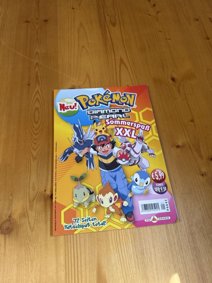 Pokémon Sammelbilder & Trading cards: Pokemon Rätselheft aus 2008 Deutsch – Gebraucht aus Härkingen von iceman1234