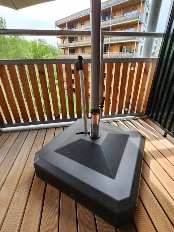 Glatz Sonnenschirm Sunwing C+ / Rollsockel / Hülle Kaufen auf Ricardo