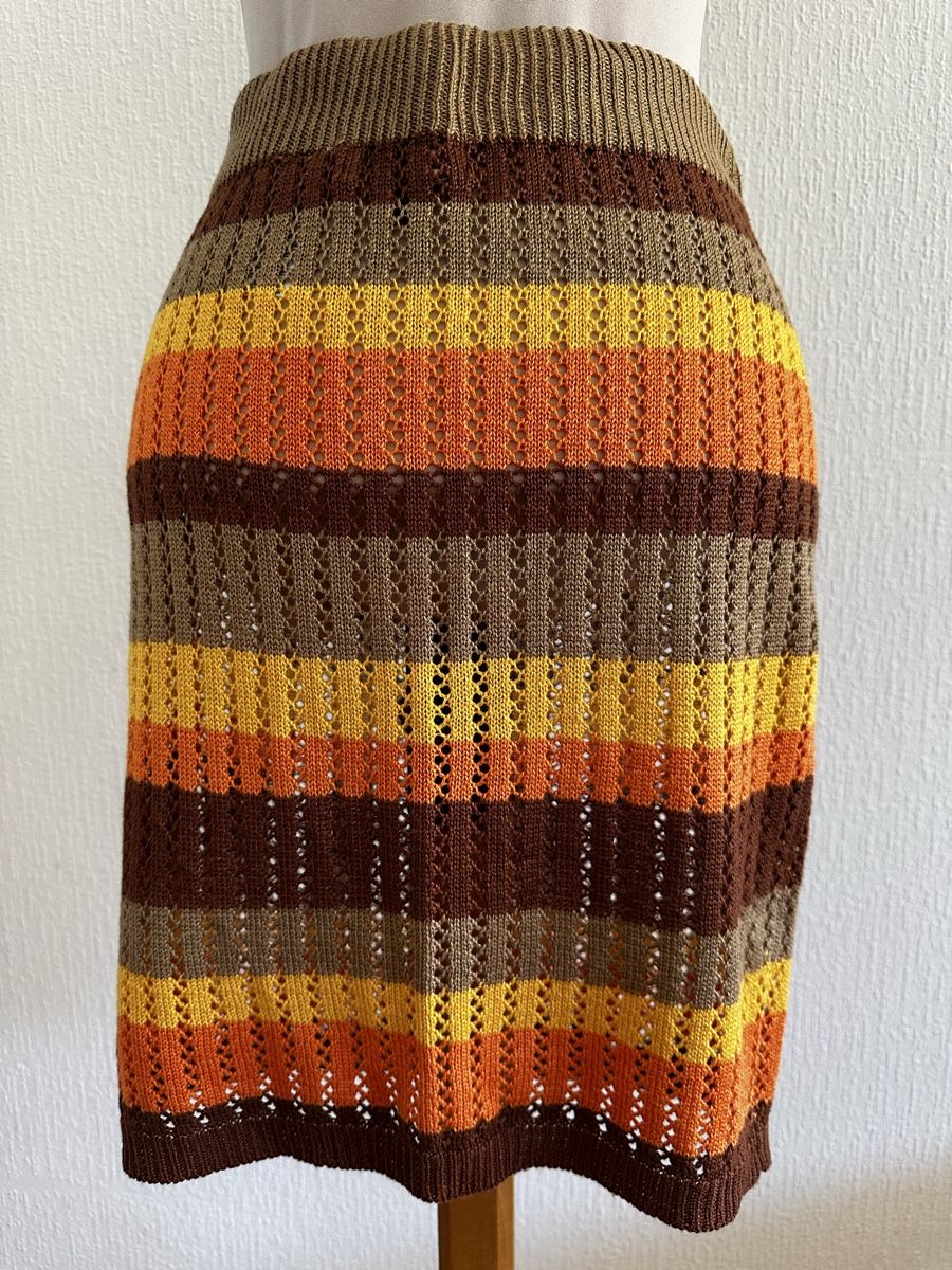 Röcke: Jupe crochet rayée taille L – Neu (gemäss Beschreibung) aus Châtelaine von Alexandra.jankowski 3