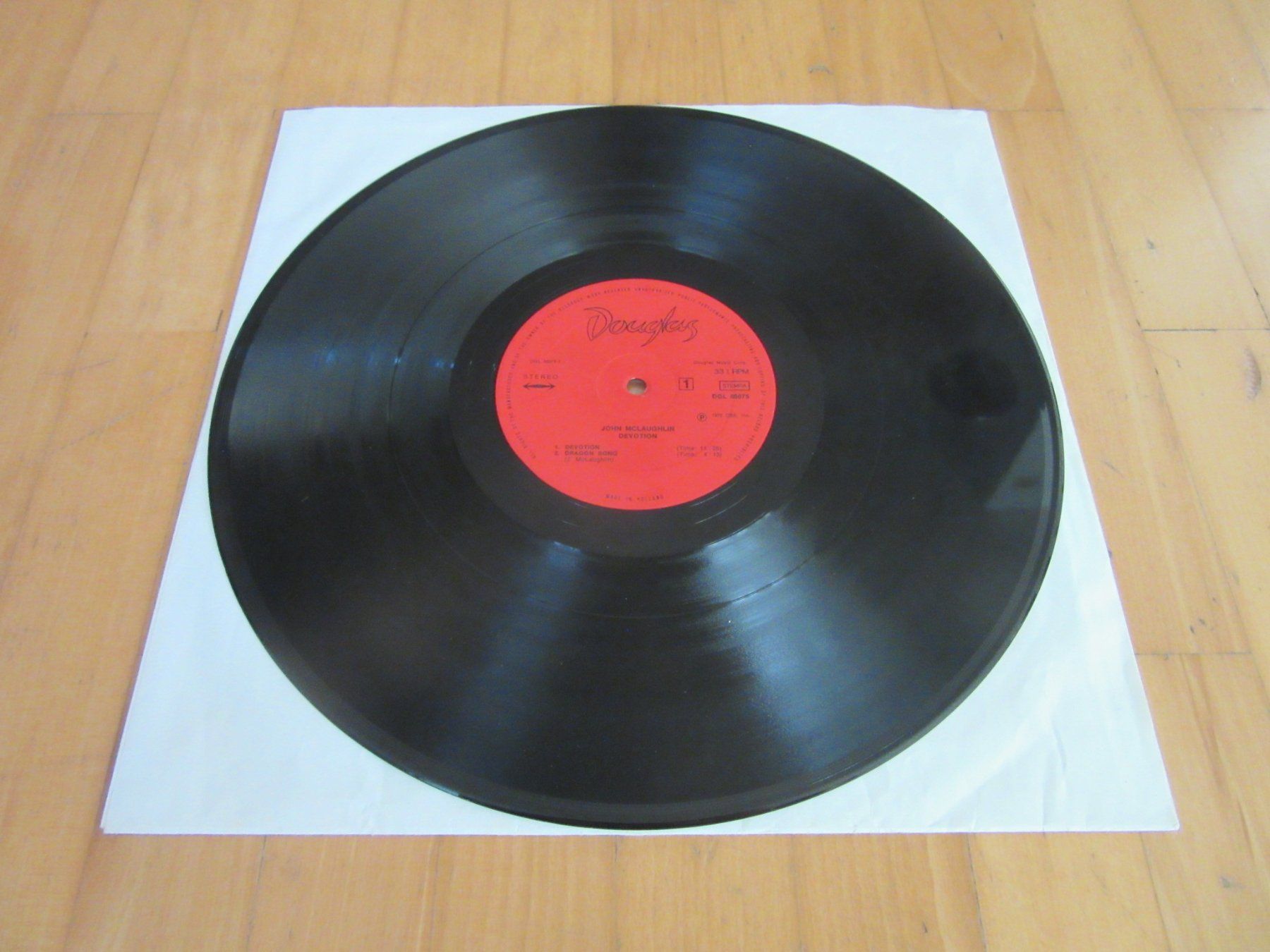 Schallplatten: Langspielplatte JOHN Mc LAUGHLIN - DEVOTION – Gebraucht aus Degersheim von Tforelle 3