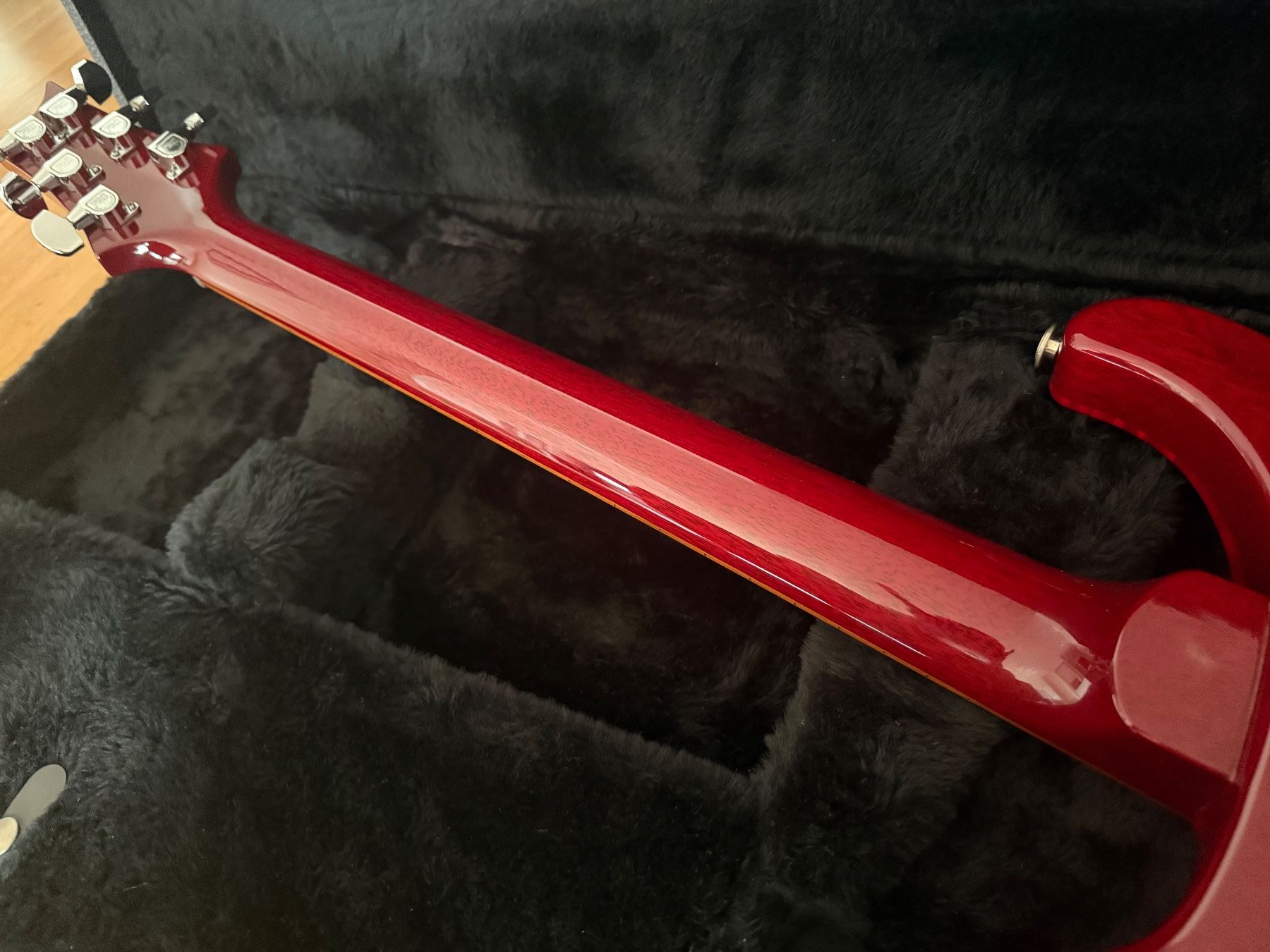 PRS Strumenti musicali: PRS Custom 24 10-top 1997 Scarlet Red (3.6kg) – Usato da Düdingen venduto da ChrisSpareShelf 5