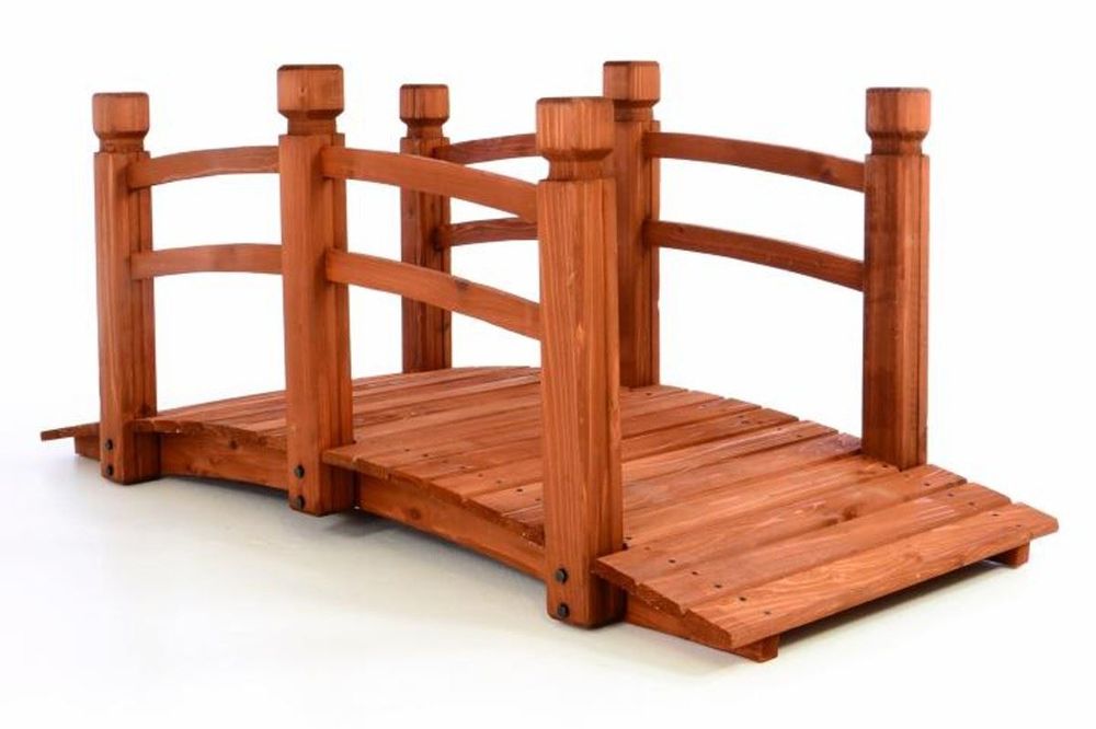 Holzbrücke Teichbrücke Teich Garten Hol Kaufen auf Ricardo