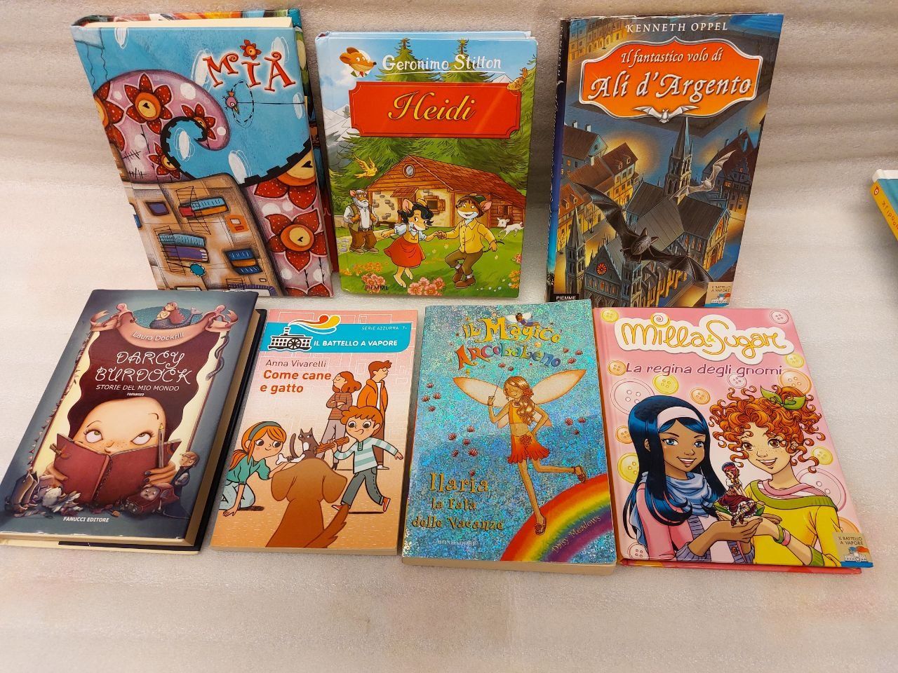 Livres: 7x libri per bambini - anni da 7 > 9 – D'occasion à Pambio Noranco par Pol69
