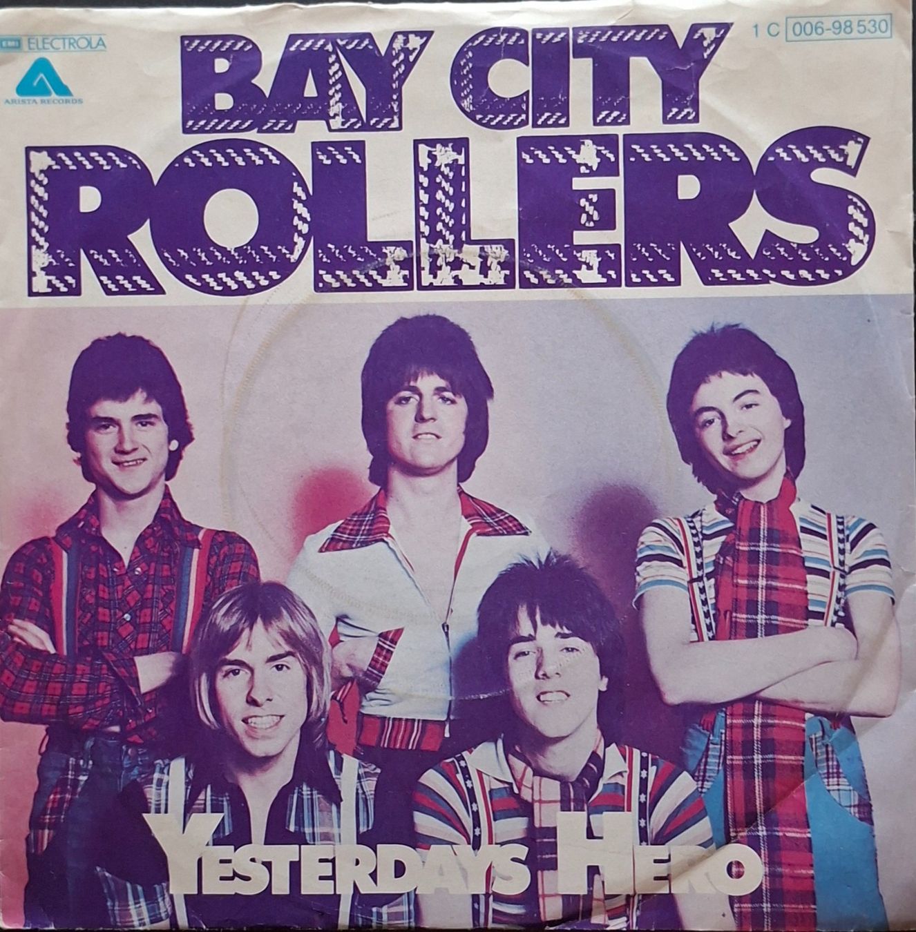 Schallplatten: Vinyl-Single Bay City Rollers - Yesterdays Hero – Gebraucht aus Langenthal von Modo39
