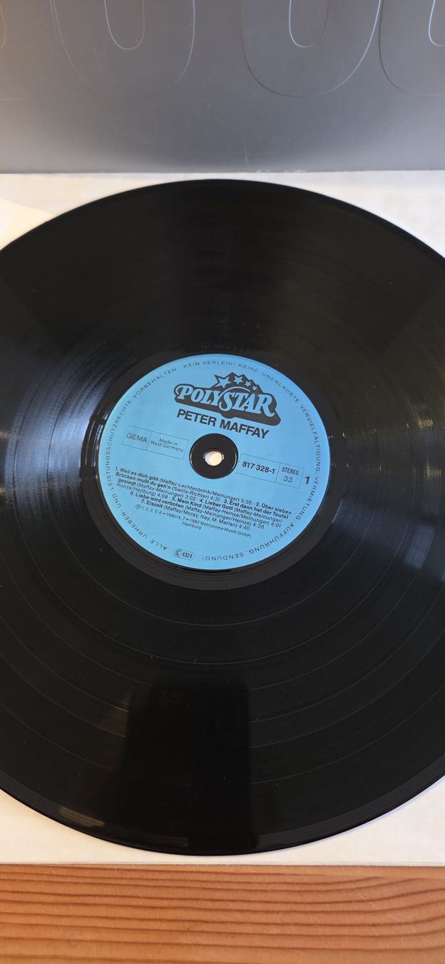 Dischi in vinile: Peter Maffay - 80-83  1982 G,Vg – Usato da Yvonand venduto da RF-VINYL 1