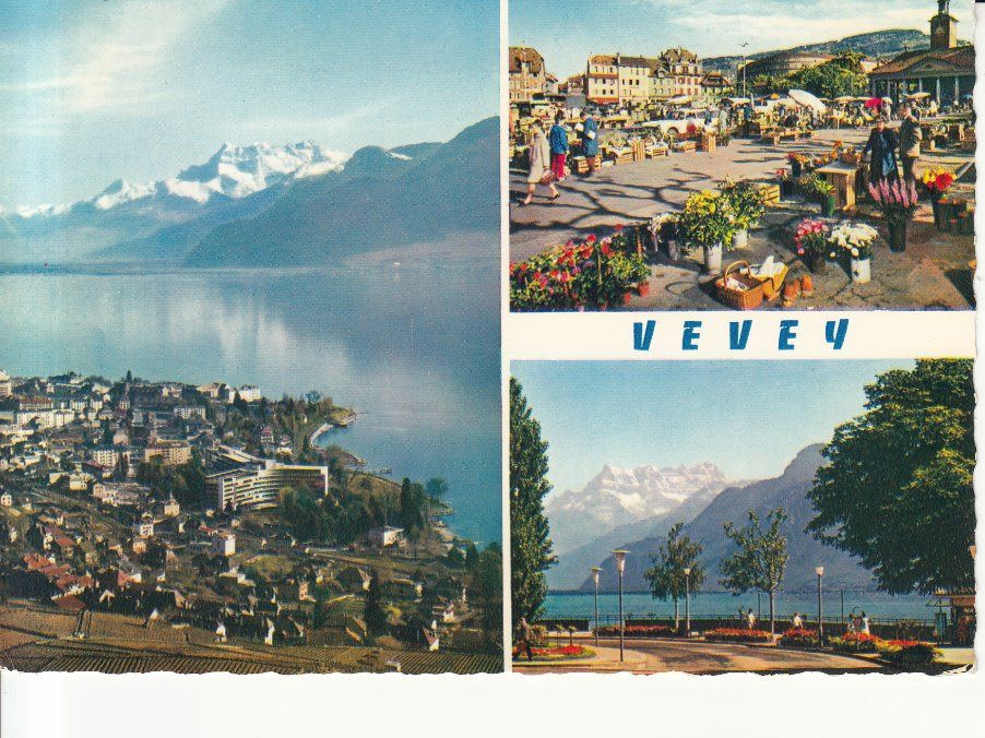 Cartoline postali: Vevey 1973 – Usato da Bürglen TG venduto da StampGraf