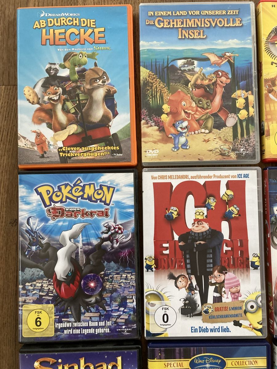 Tutti i DVDs: DVD Kinder 16 Stück – Usato da Roggwil BE venduto da Maui2000 1