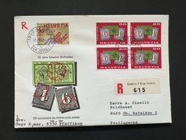 CH  Erstagsbrief Phil Swiss 1969   (M422)