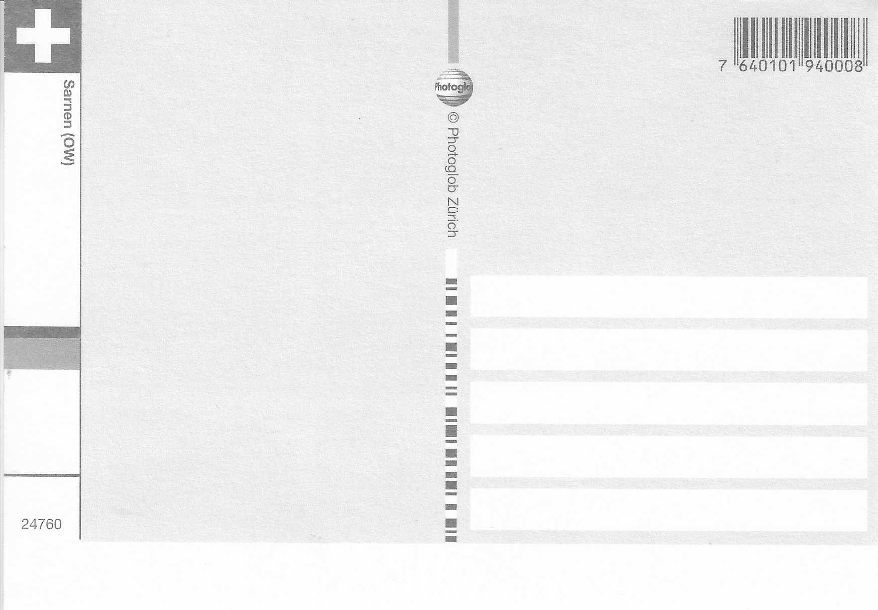 Cartoline postali: Sarnen OW – Nuovo (secondo la descrizione) da Rothrist venduto da Stranglehold 1