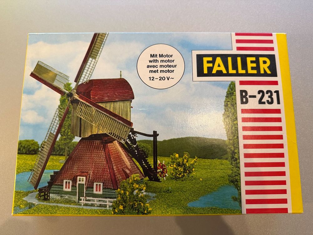 Faller H0 B-231 - Mühle mit Motor (Neu (gemäss Beschreibung)) in ...