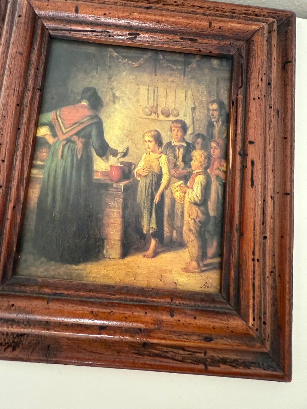 Foto & Immagini: Albert Anker 6 pieces replika, witk antik frames – Usato da Nuerensdorf venduto da gokden1336 4