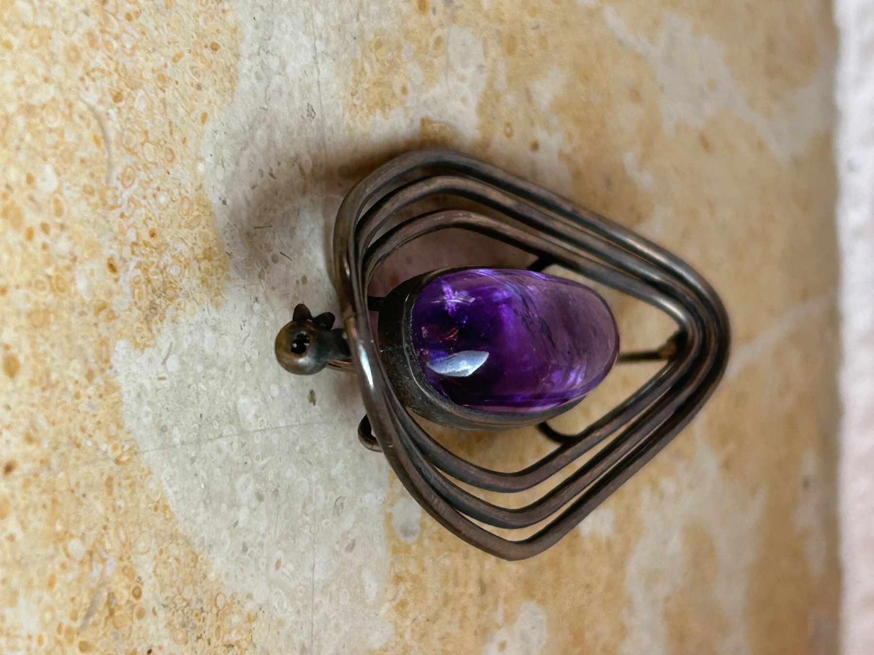 Broches & Aiguilles: Brosche Amethyst – D'occasion à Laufen par Bellebellezza 2