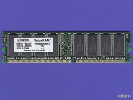 512MB Kingston® DDR400/PC3200U CL2.5 (6x)