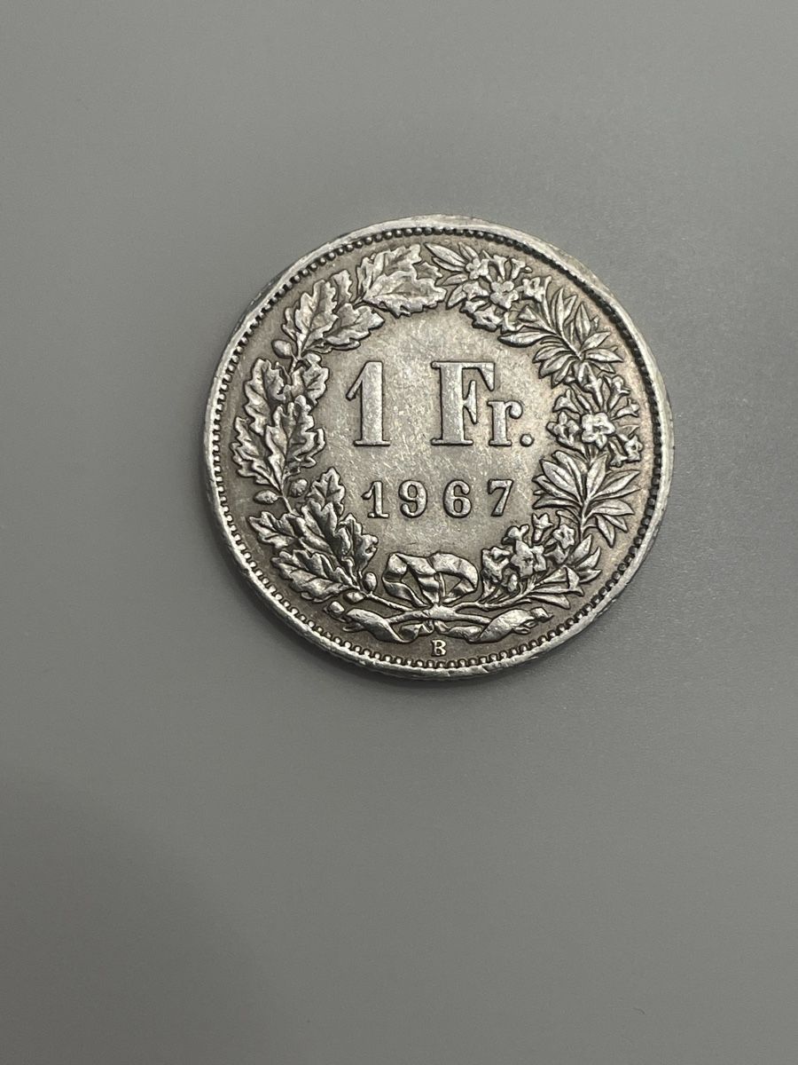 Tutti le monete: 1 Fr. 1967 - vorz.+ – Usato da Meilen venduto da Silver-Rules