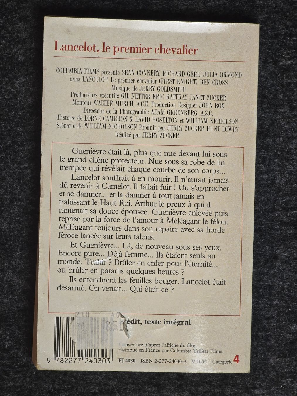 Libri: Lancelot, le premier chevalier – Usato da Champagne venduto da LoomiStudio 1