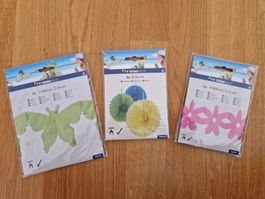 Neu Set Dekoration, Partydeko, Geburtstag, Girlande
