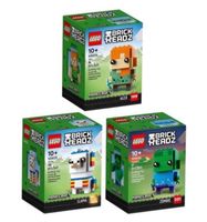 LEGO Brickheadz, Minecraft, 40624, 40625, etc. 3-Pack (NEU)