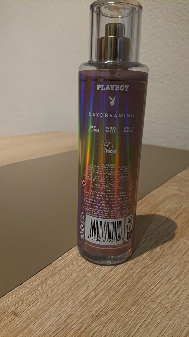 Playboy Parfum & Eau de Toilette: Playboy Daydreaming Body Mist 250 ml – Gebraucht aus Madiswil von Sandraho 1