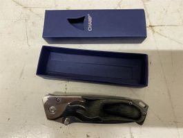 schönes edles Messer Holzgriff Black