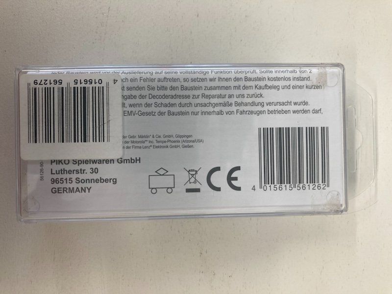 Piko Modellini di ferrovie: Piko H0 56127 Nachrüstset mit Funktionsdecoder Railjet OVP – Nuovo e nell'imballaggio originale da Büsserach venduto da ModellbahnDepot 3