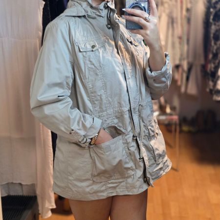 Biaggini Damen Parka Jacke Beige Gr. 48