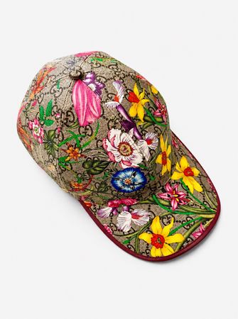 Gucci Flora GG Supreme Cap Gr. M/57 – inkl. Dustbag