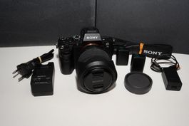 Sony Alpha 7 II (A7 II) + Objektiv 28–70mm + div. Zubehör