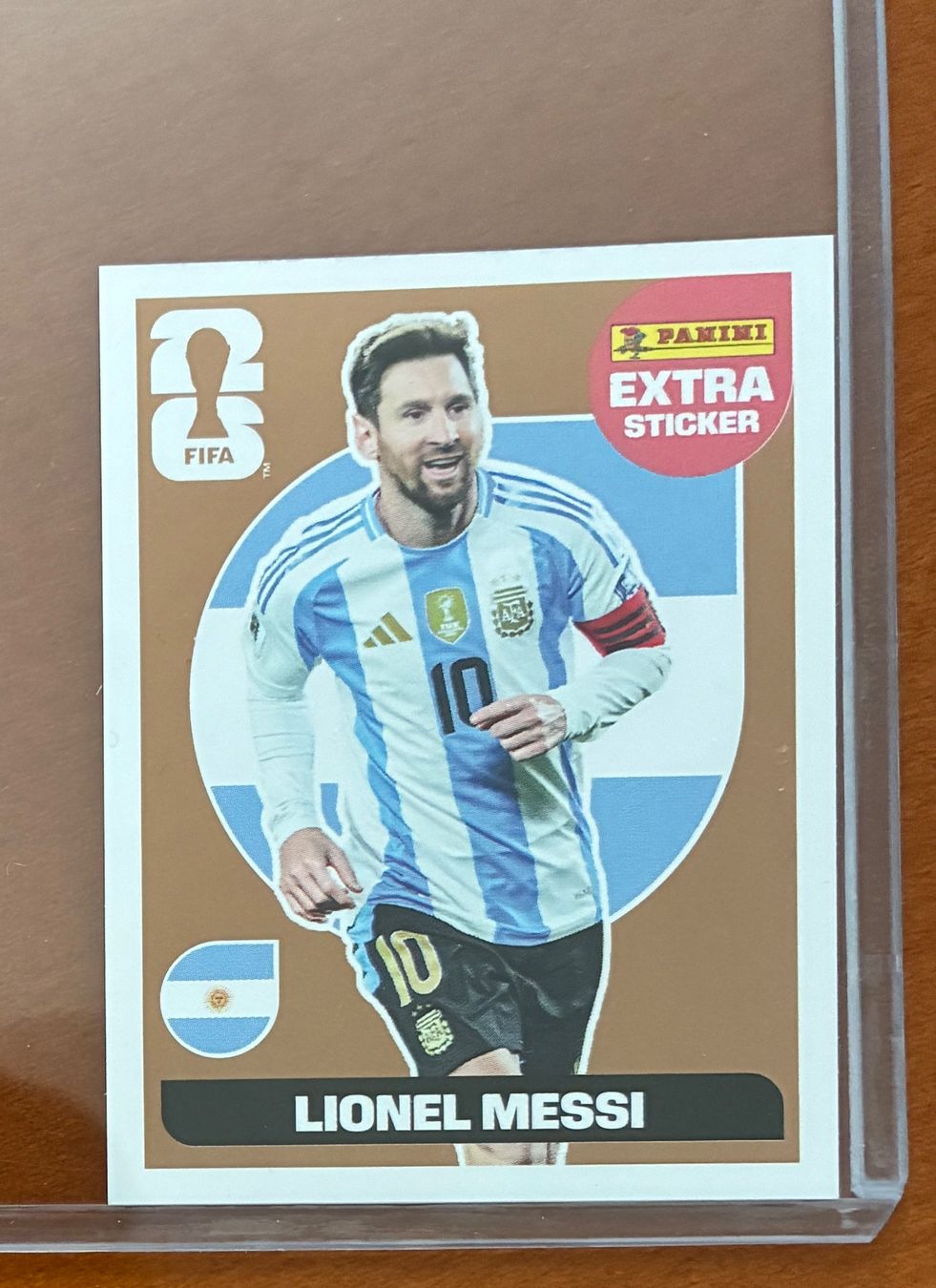 Panini Carte collezionabili: Panini CDM 2026 extra sticker Lionel Messi bronze – Nuovo (secondo la descrizione) da Villaraboud venduto da Vendeur14