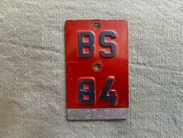 Velonummer BS 84