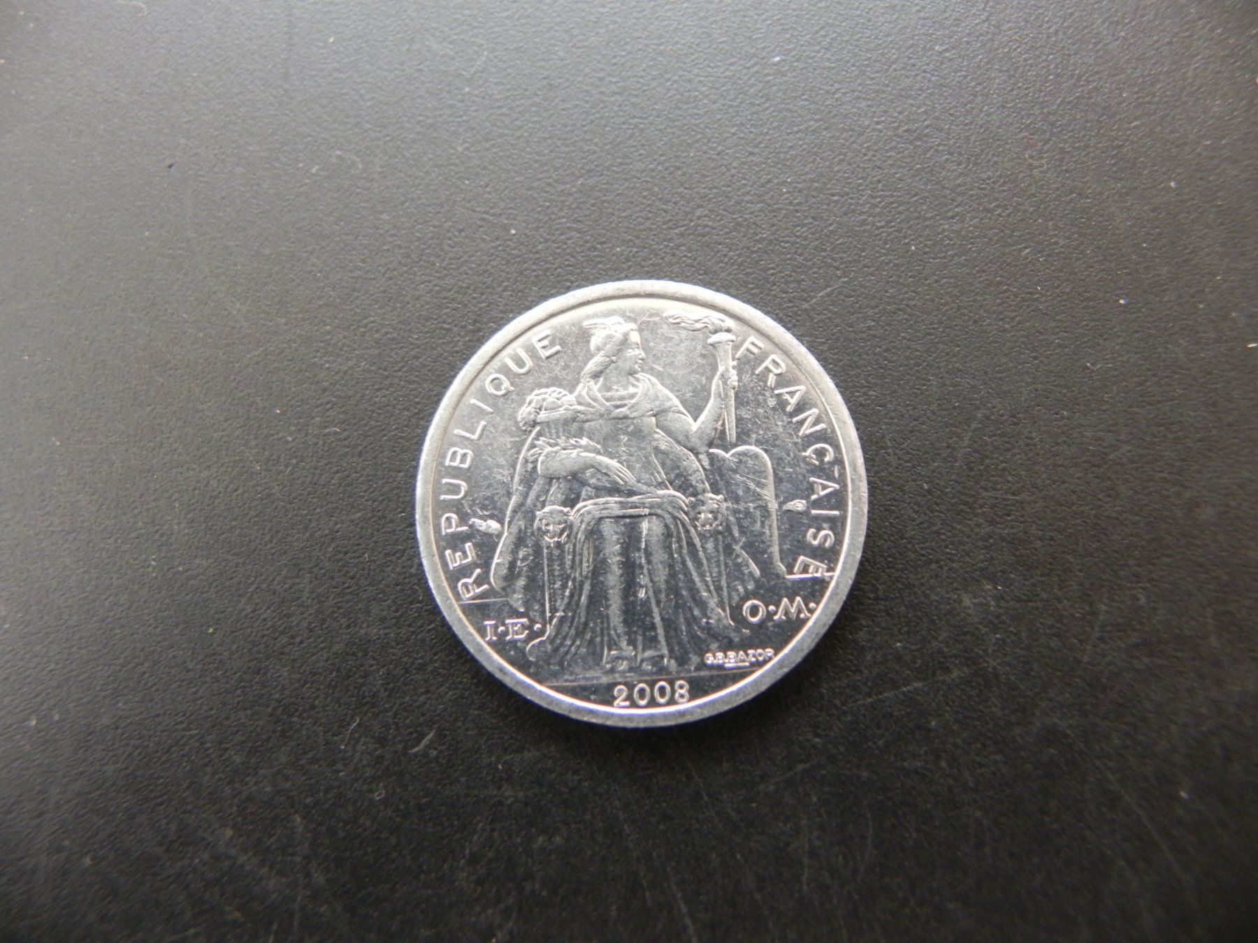 Tutti le monete: Französisch Polynesien 1 Franc 2008 – Usato da Biel/Bienne venduto da Gogolozi