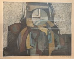 Originale Lithografie von Franz K. Opiz 78/100