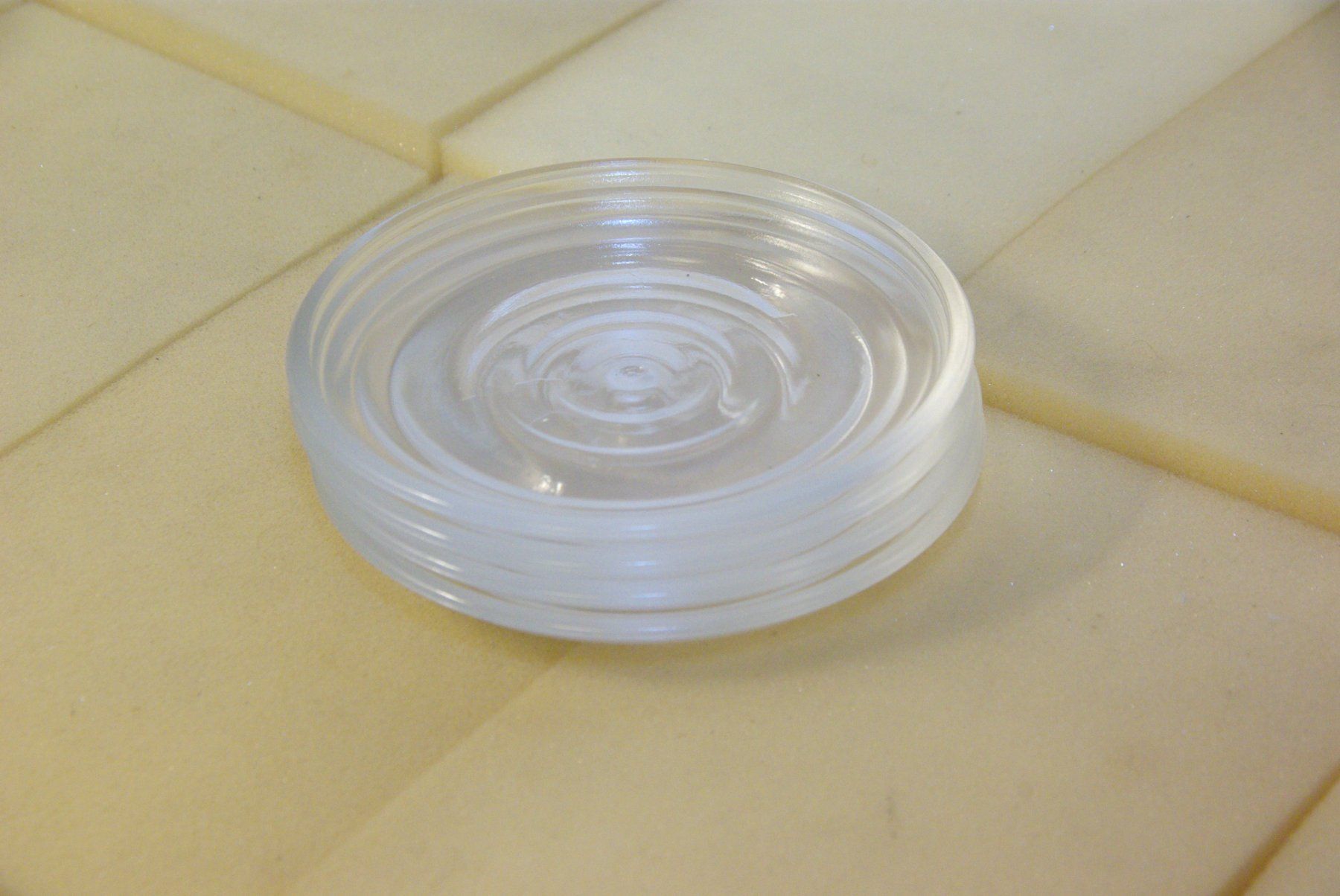 Piatti: 4x Dessert Teller klein, 150mm, transparent – Usato da Herisau venduto da Cevianer1844 4