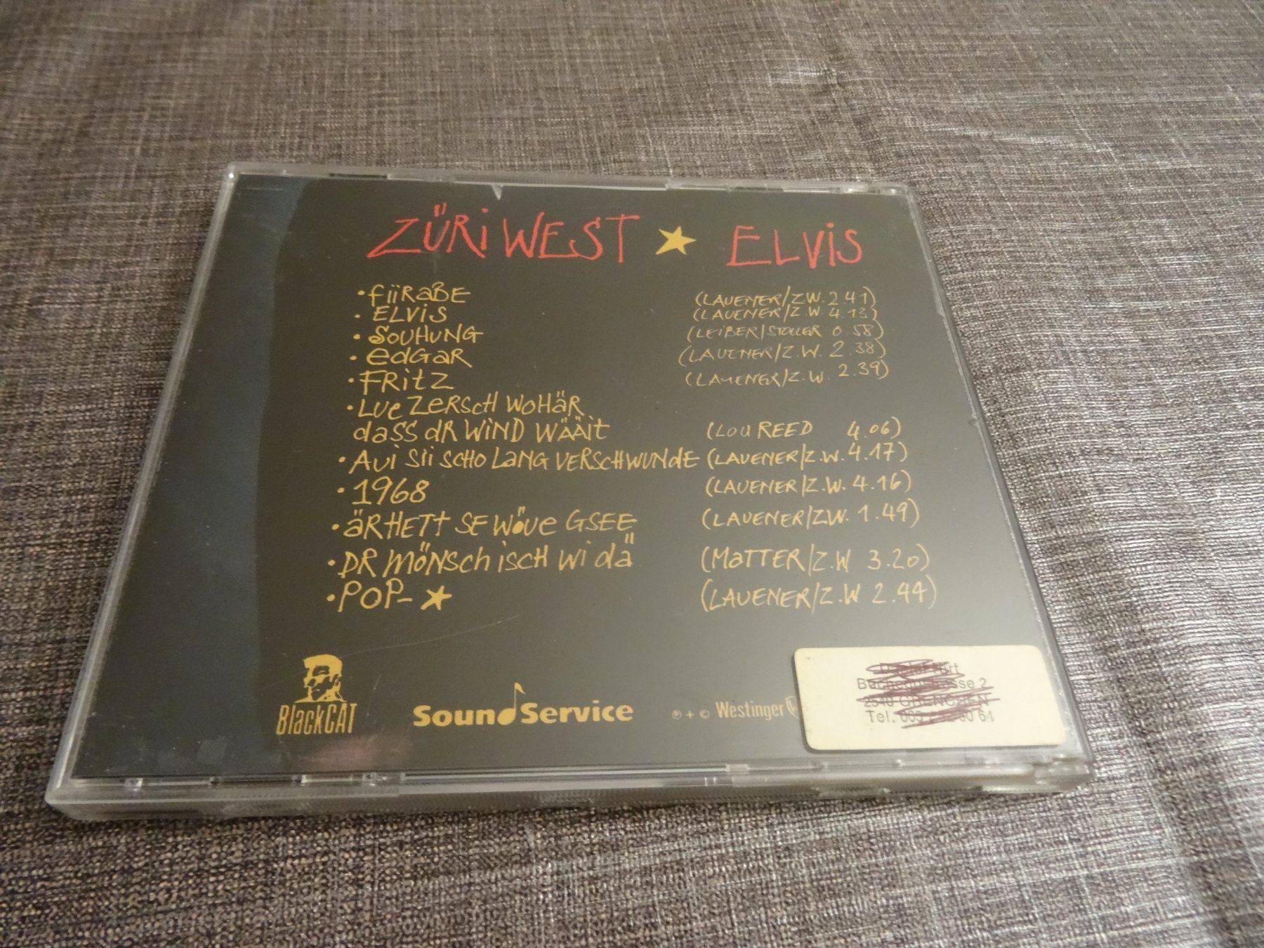 CDs: Züri West - Elvis CD – Gebraucht aus Olten von Disc-Ausverkauf 1